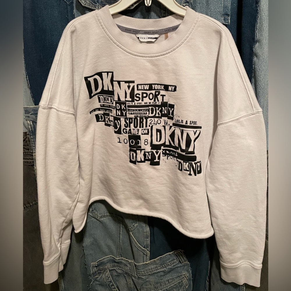 DKNY SPORT Crop top Sweatshirt